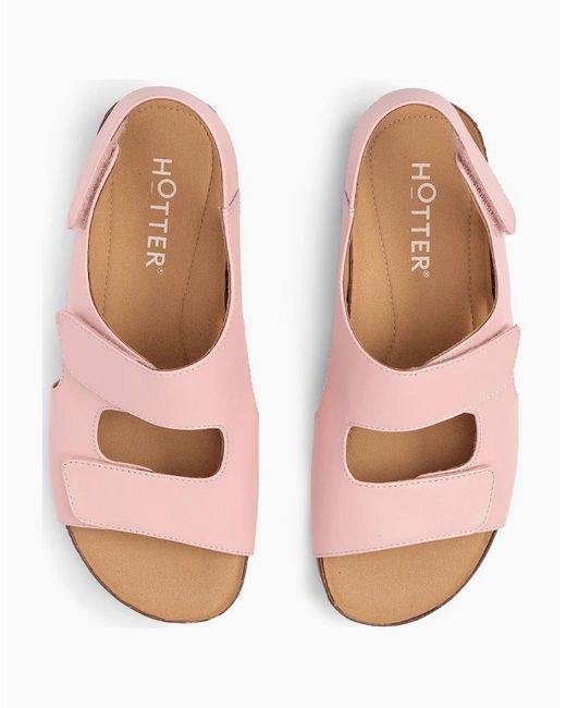 Hotter Pink Explore Sandals