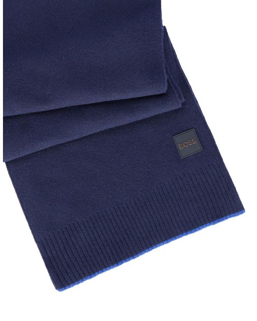 Boss Blue Boss Armato Scarf & Hat Set Dark for men