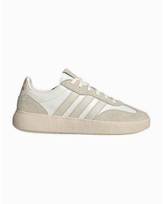 Adidas White Barreda Decode Lux Low Top Trainers for men