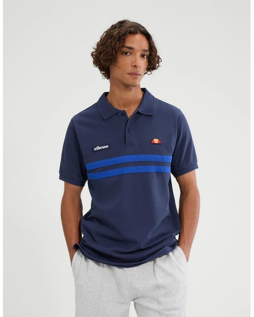 Ellesse Blue Muccia Polo for men