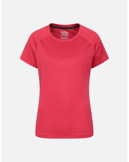 Mountain Warehouse Pink Ladies Endurance T-Shirt