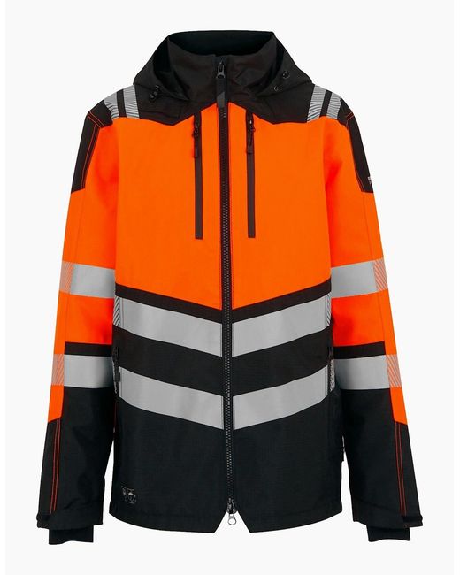 Regatta Orange Professional High-Vis Waterproof Jacket
