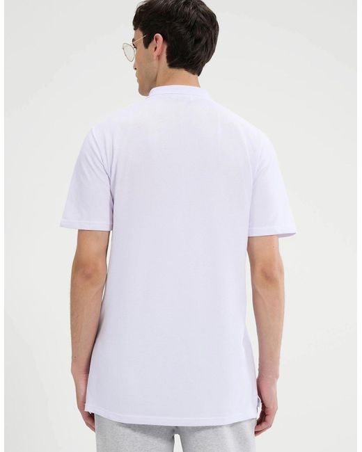 Ellesse White Senago Polo for men