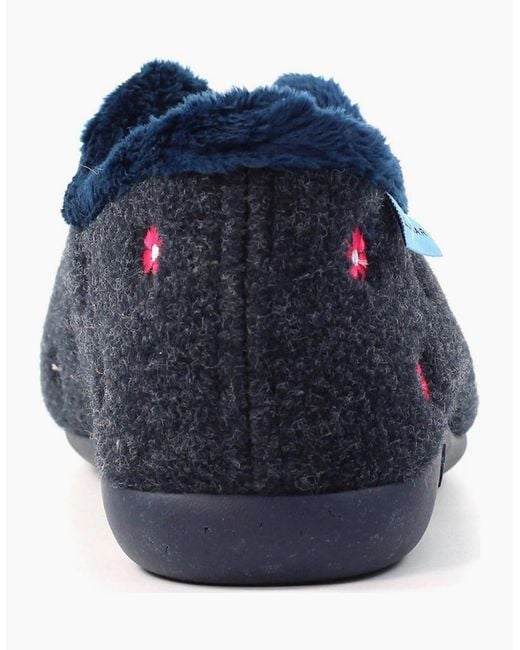Lunar Blue Havana Slippers