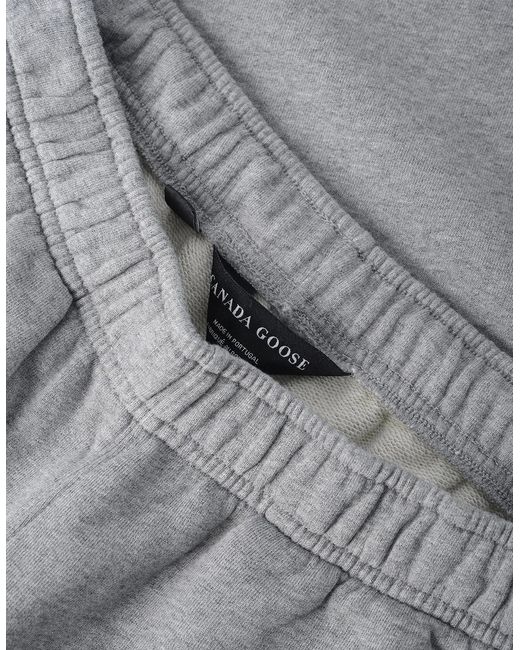 Canada Goose Gray Rove Relax Fit Joggers for men