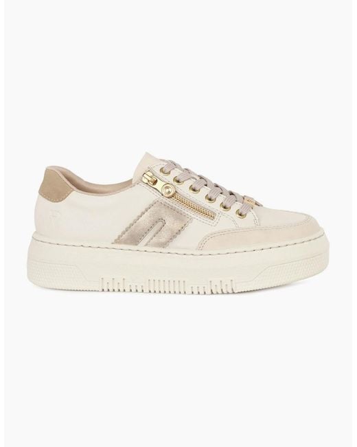 Rieker White Mesmerize Trainers