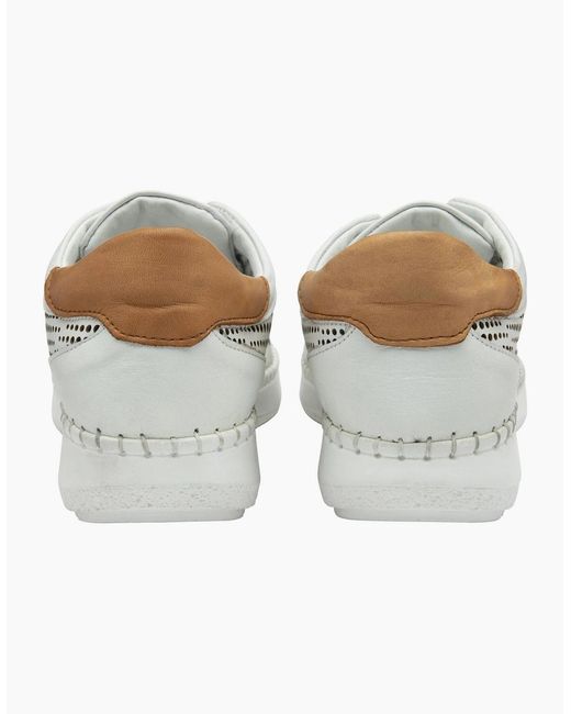 Lotus Metallic Lorena Trainers