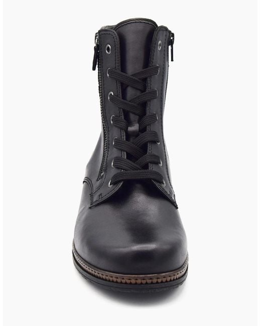 Gabor Black Notion 8023.02 Ankle Boots