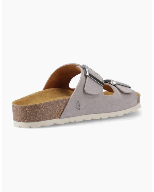 Hush Puppies Gray Brixley Mules