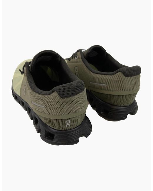 On Shoes Natural Running Cloud 5 Running Trainer Grove/Haze for men