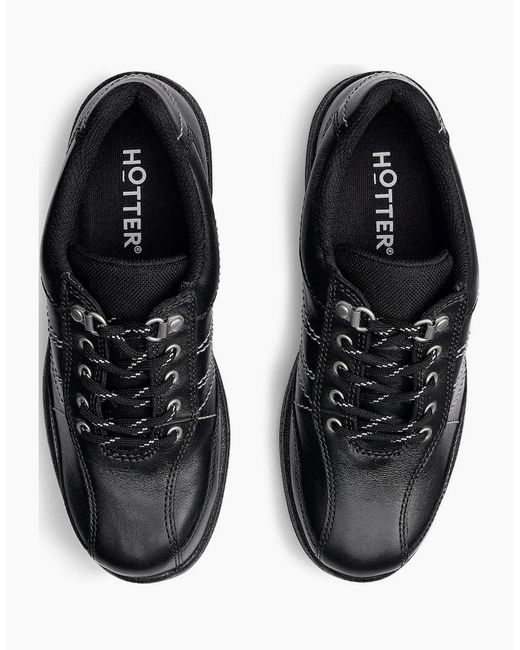 Hotter Black Mist Gtx Wide Fit Shoes