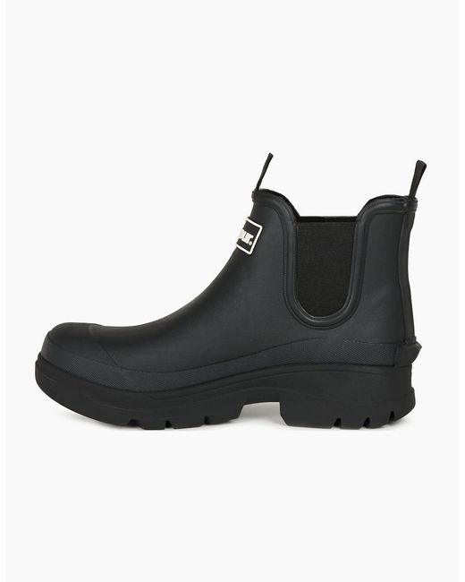 Barbour Black Nimbus Ankle Wellingtons