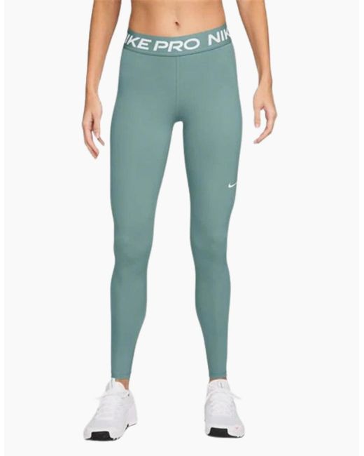Nike Blue Pro Tights Sage Leggings
