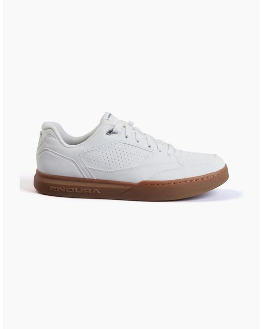 Endura White Hummvee Flat Shoes for men