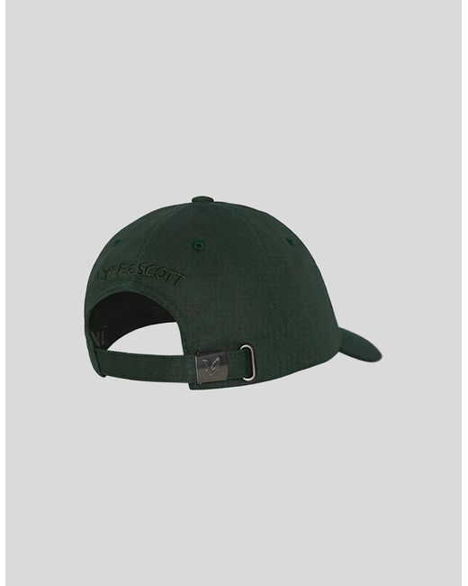 Lyle & Scott Green Baseball Cap for men