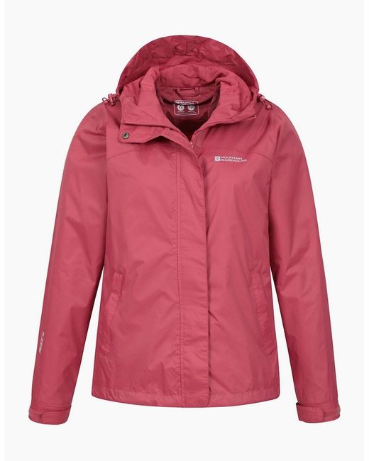 Mountain Warehouse Red Ladies Torrent Waterproof Jacket