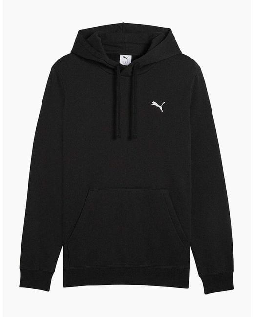PUMA Black Ess Hoodie for men