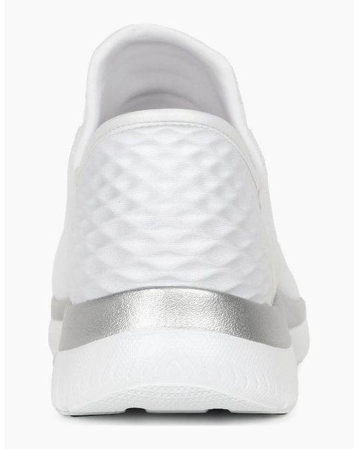Skechers White Slip