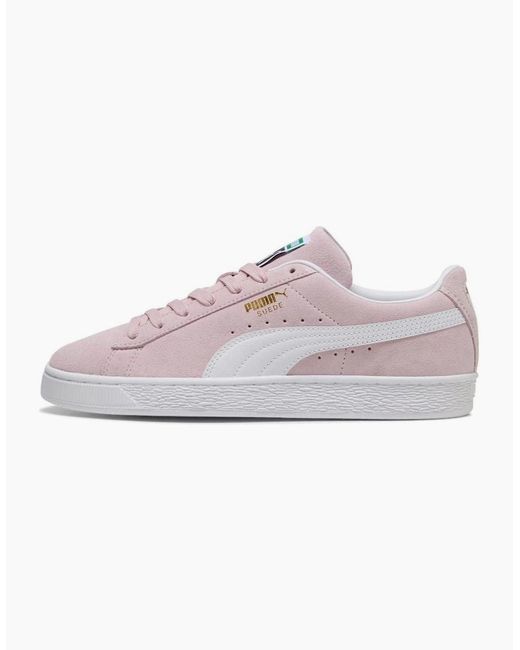 PUMA Pink Classic Suede Misty/ Trainers