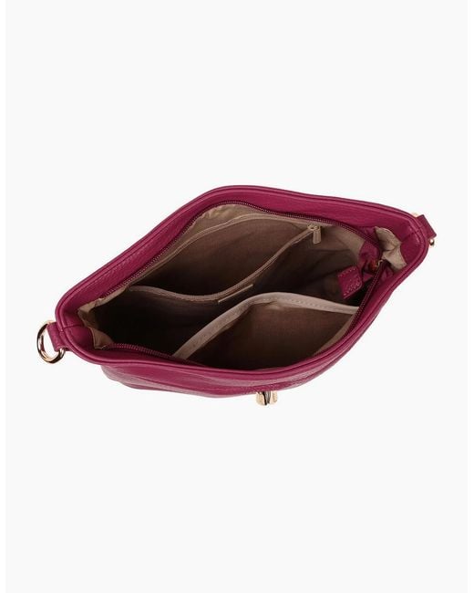David Jones Purple Nice Iii Messenger Bag