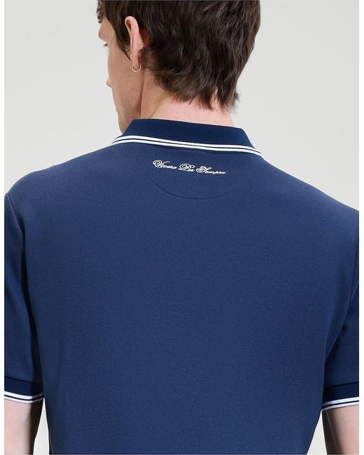 Ellesse Blue Macchino S/S Polo for men
