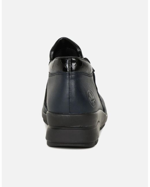 Rieker Black Mist Ankle Boots