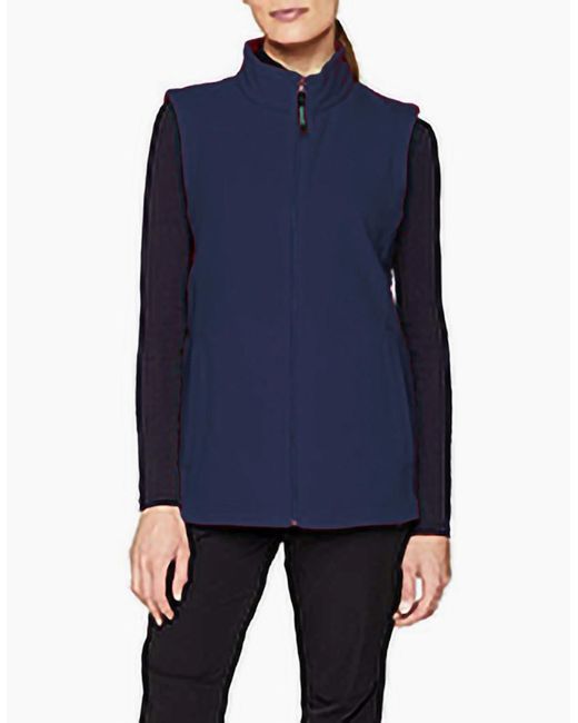 Regatta Blue Ladies 210 Series Microfleece Bodywarmer Gilet