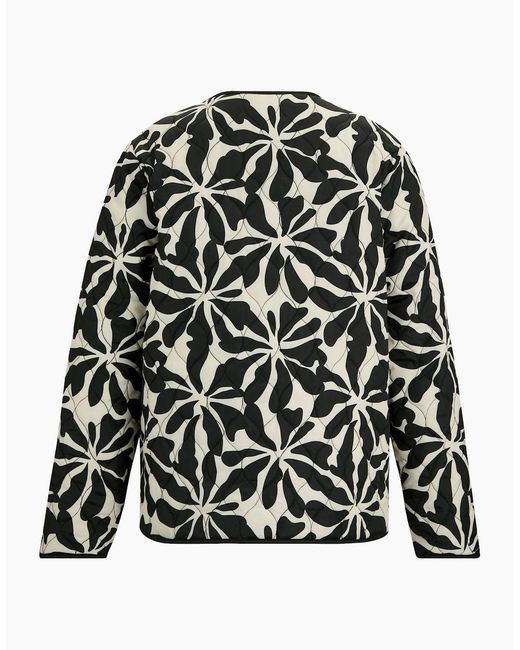 Regatta Black Ladies Mira Abstract Floral Padded Jacket