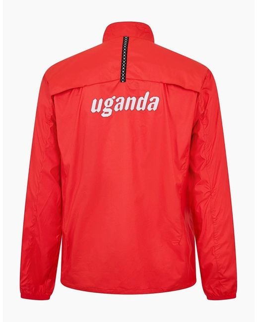 PUMA Red Warm Up Jacket for men