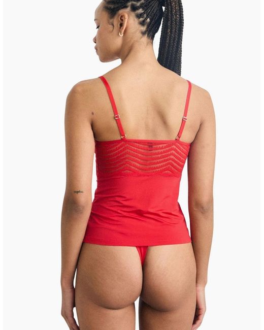 Boss Red Luxe Vest & Thong Gift Set