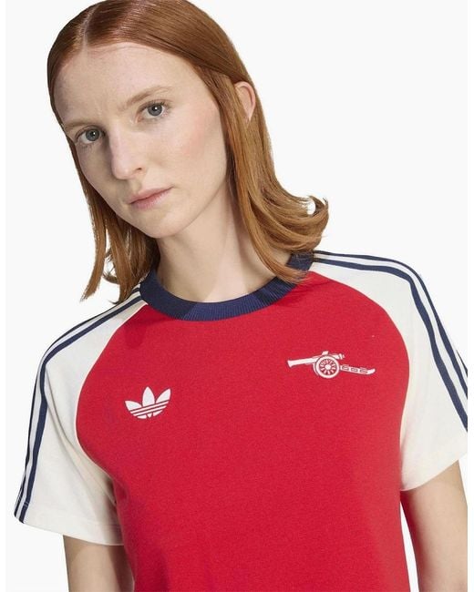 Adidas Red Afc Og Tee W