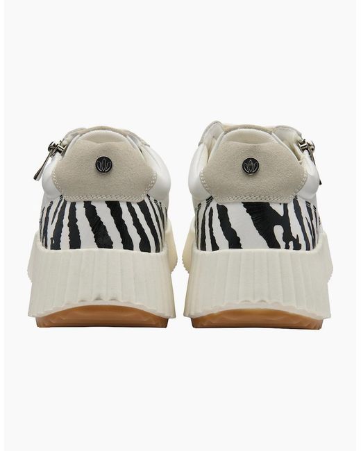 Lotus White Paige Trainers