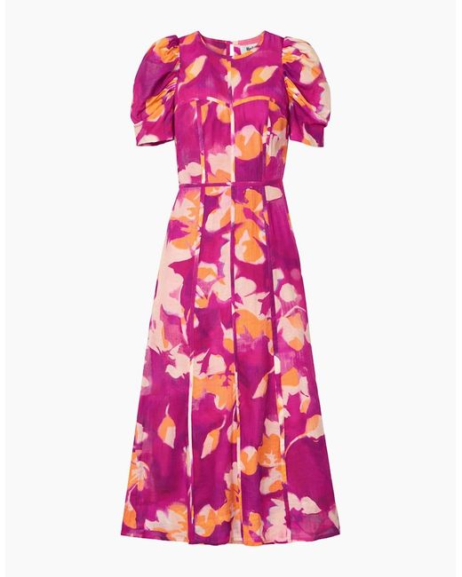 Ro&zo Pink Petite Niamh Binding Detail Occasion Dress