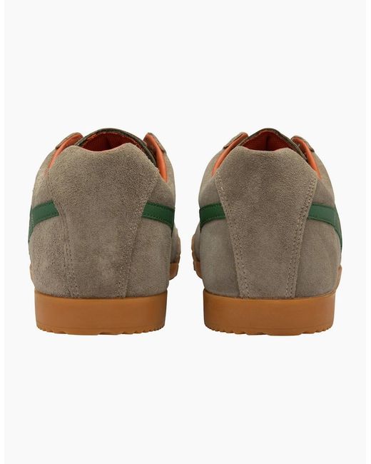 Gola Green Harrier Suede Trainers for men
