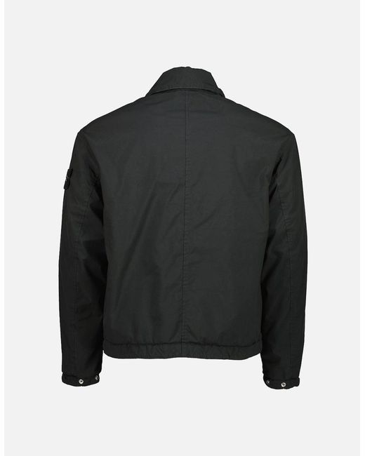 Stone Island Black Light Compact Touch Poly-Tc Jacket for men