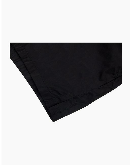 Versace Black Medusa Waistband Swim Shorts for men