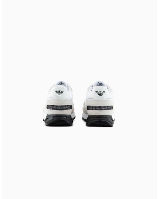 EA7 White Legacy Sneaker for men