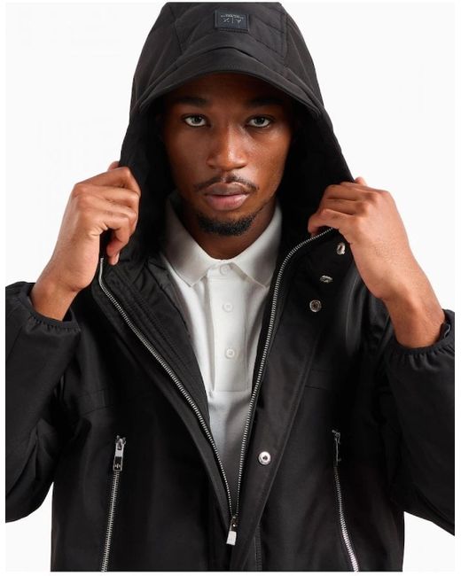 ARMANI EXCHANGE Black Blouson Jacket Edition for men