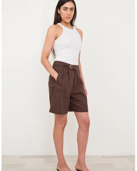 No Emotions UK Brown The Elle Shorts