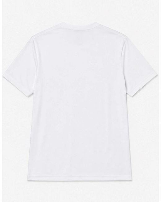 Nike White Hyverse Dri-Fit Uv Fitness Sportswear T Shirt for men