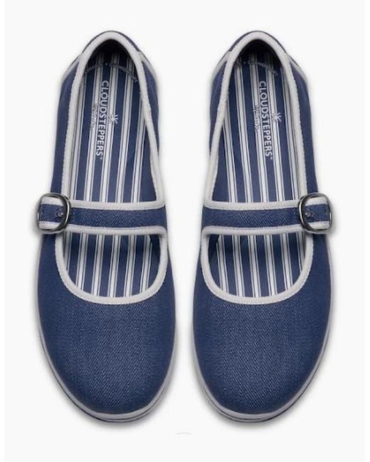 Clarks Blue Cloudsteppers Brinkley Janey
