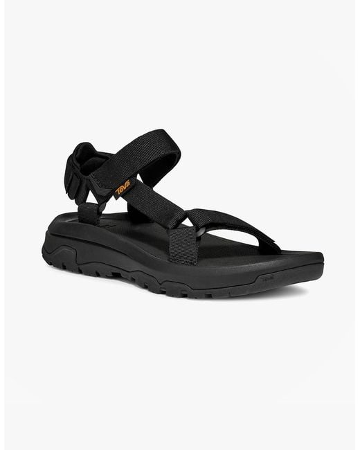 Teva Black Hurricane Xlt3 Cross Strap Sandals for men