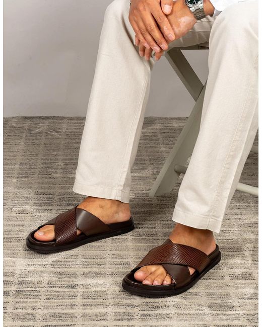 Oswin Hyde Brown Nyle for men