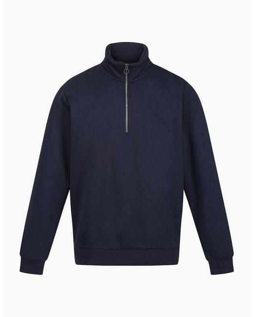 Regatta Blue Professional Quarter Zip Sweatshirt for men