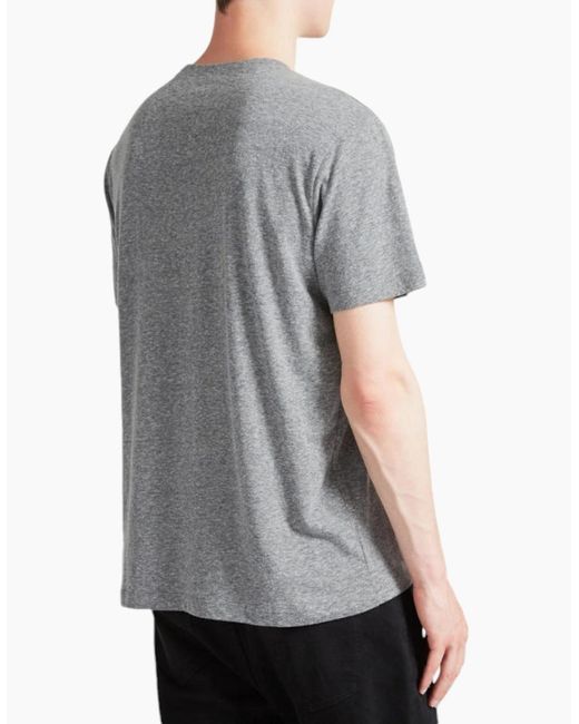 DIESEL Gray T Joe Qf T Shirt Short Sleeve Crew Neck Casual Summer Cotton Tees for men