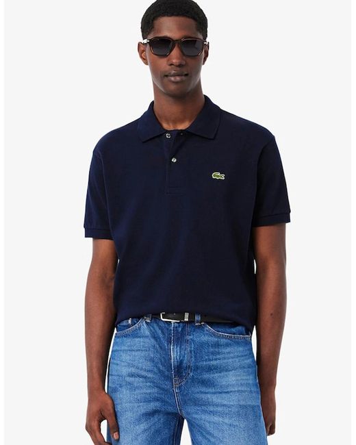 Lacoste Blue Classic Fit L.12.12 Original Polo Shirt for men