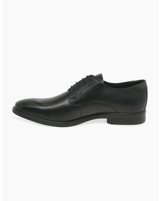 Ecco Black Melbourne Formal Lace Up Shoes for men