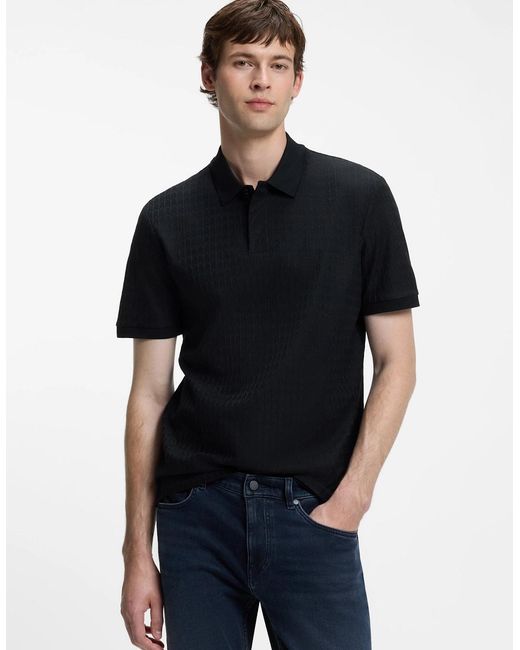 Boss Black Boss H Parlay 321 Polo Shirt 404 Dk for men