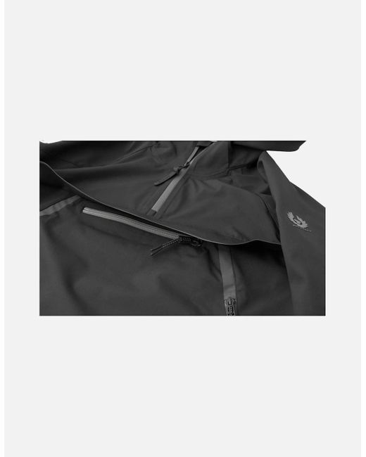 Belstaff Black Airside Half-Zip Pullover Jacket for men