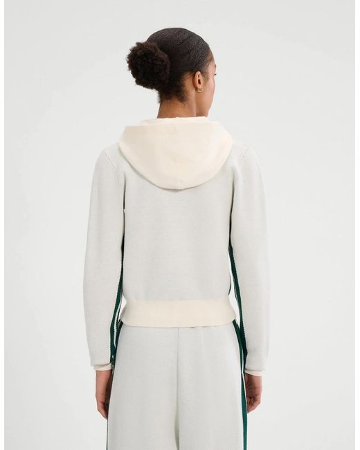 Ellesse Gray Laneisa Knitted Fz Hoodie
